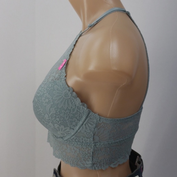 Pink Victoria's Secret lace bralette NWT - Picture 4 of 8